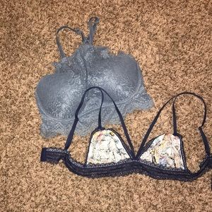 A bundle of 2 bralletes